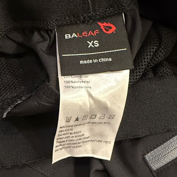 Baleaf Black XS Jogger Pants - Picture 2 of 7